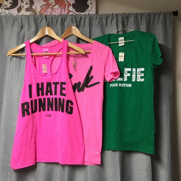 NWT Victoria’s Secret Tees - Picture 1 of 16